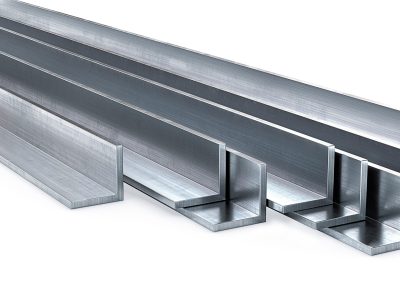 Metal,Products,Profiles,Isolated,On,A,White,Background.,3d,Rendering